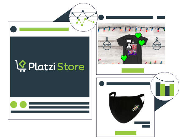 Crea la estrategia de marketing para la tienda de Platzi