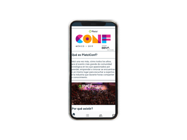 Platzi Conf App