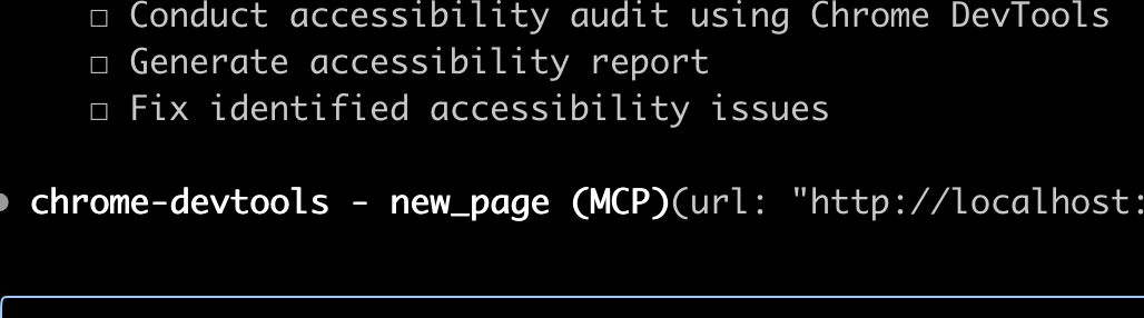 Lista de tareas de Claude Code para resolver los issues de accesibilidad