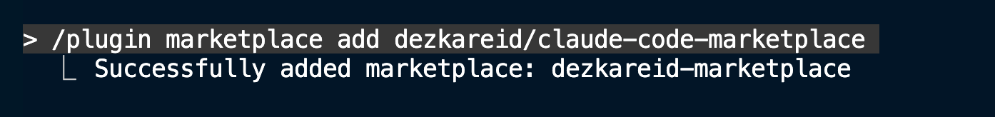 Marketplace agregado satisfactoriamente