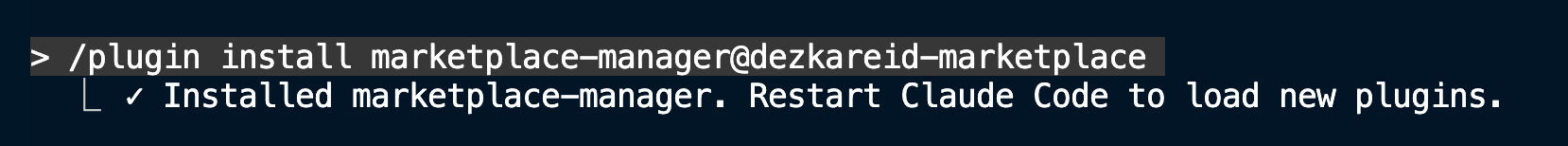 Plugin instalado satisfactoriamente
