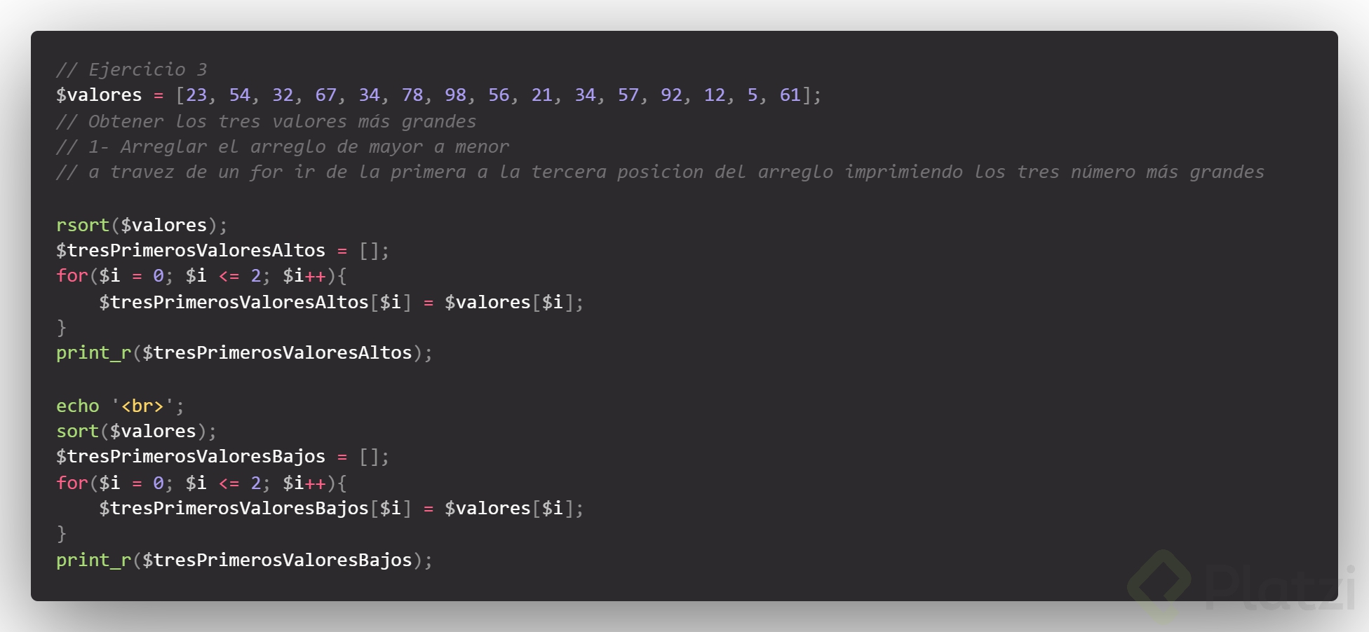 08.Ejercicio ordenamiento de rreglos rsort y sort.png