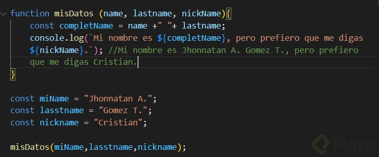 Test de JavaScript - Platzi
