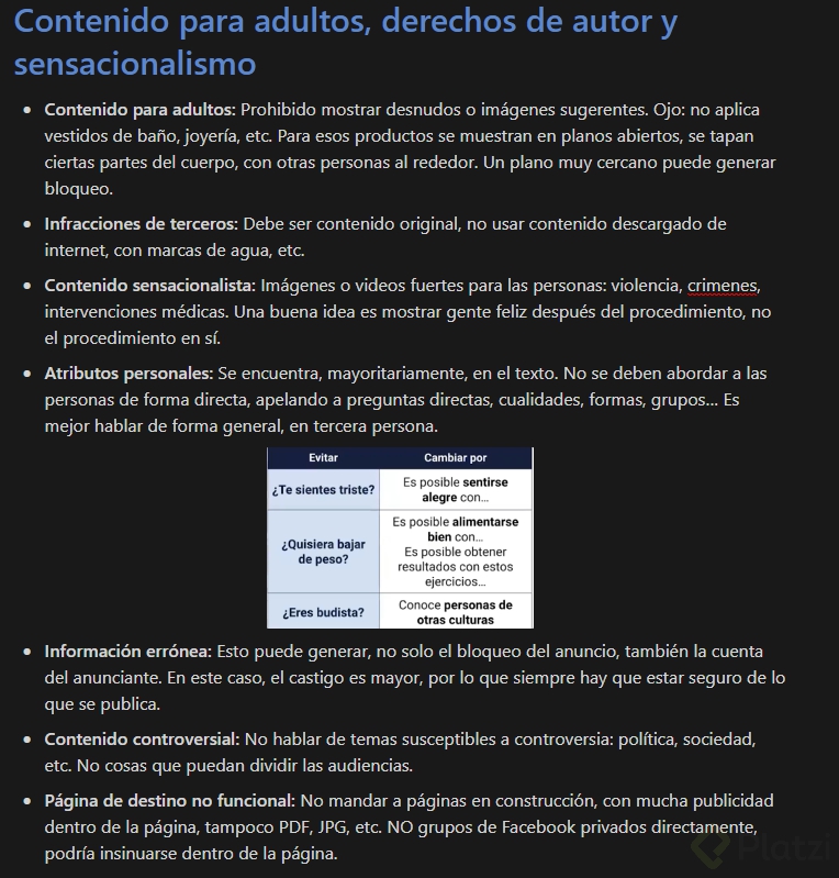 3. contenido para adultos, sensacionalismo y derechos de autor.PNG