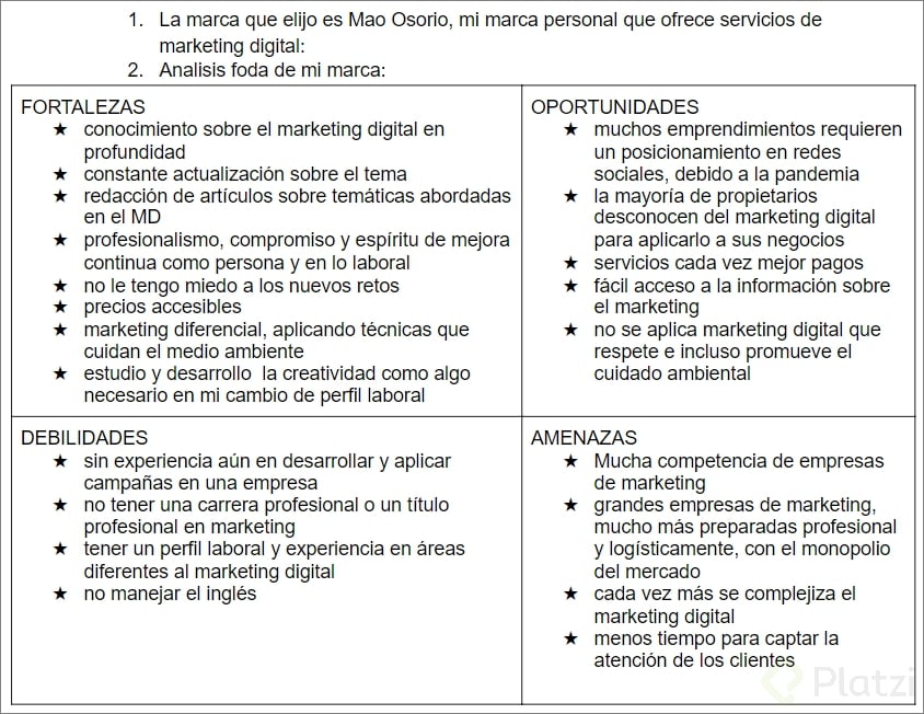 Email marketing: FODA y Ventajas Comparativas