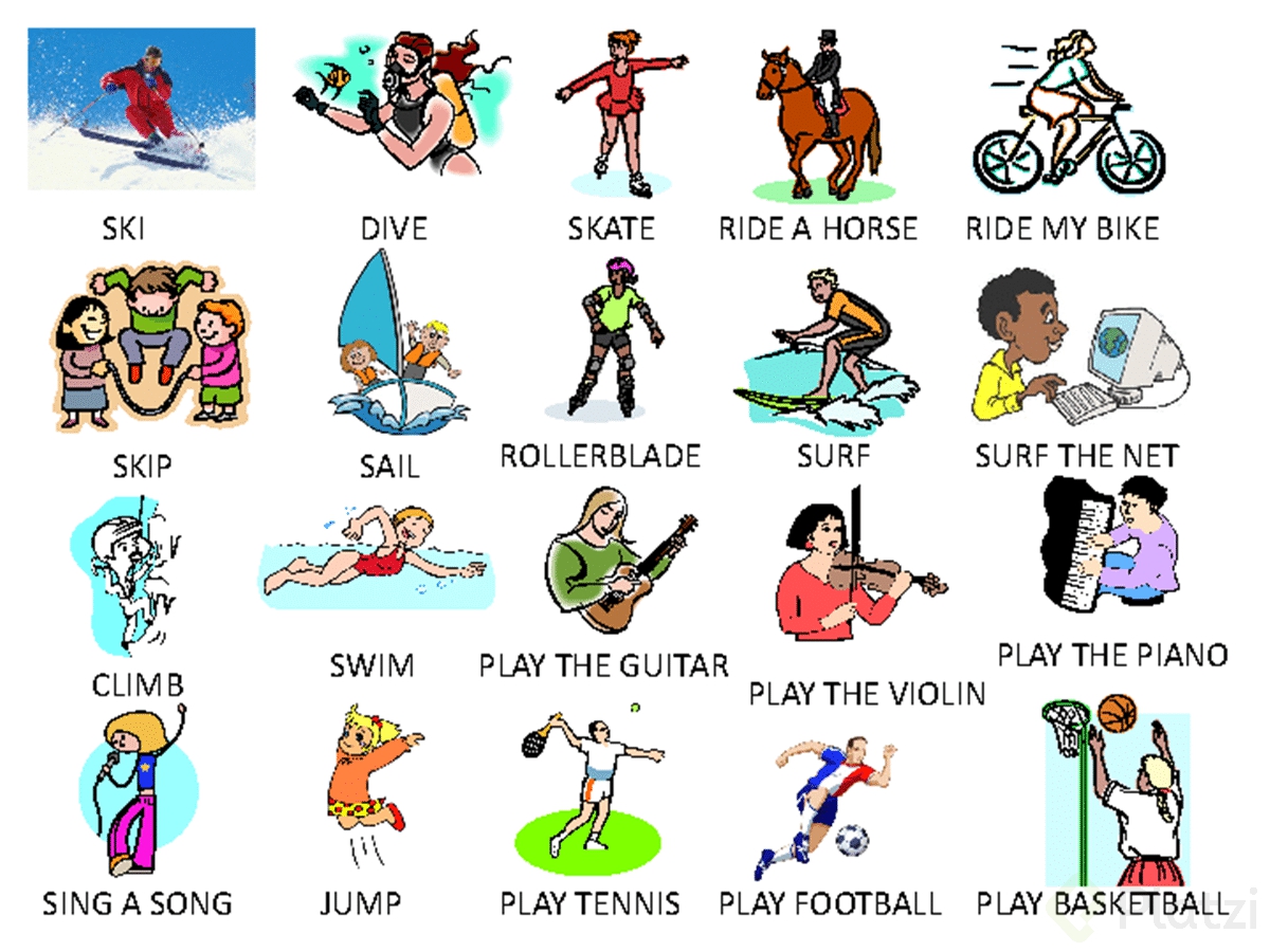 Vocabulary: Leisure activities - Platzi