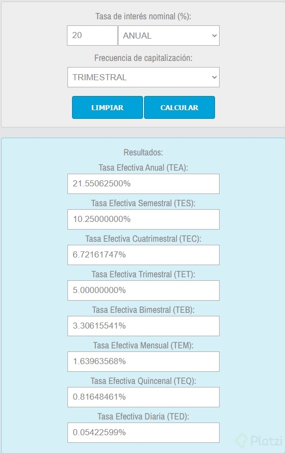 ¿Por Qué En Ciertas Páginas Se Le Llama Solo “Tasa Efectiva” Más El ...