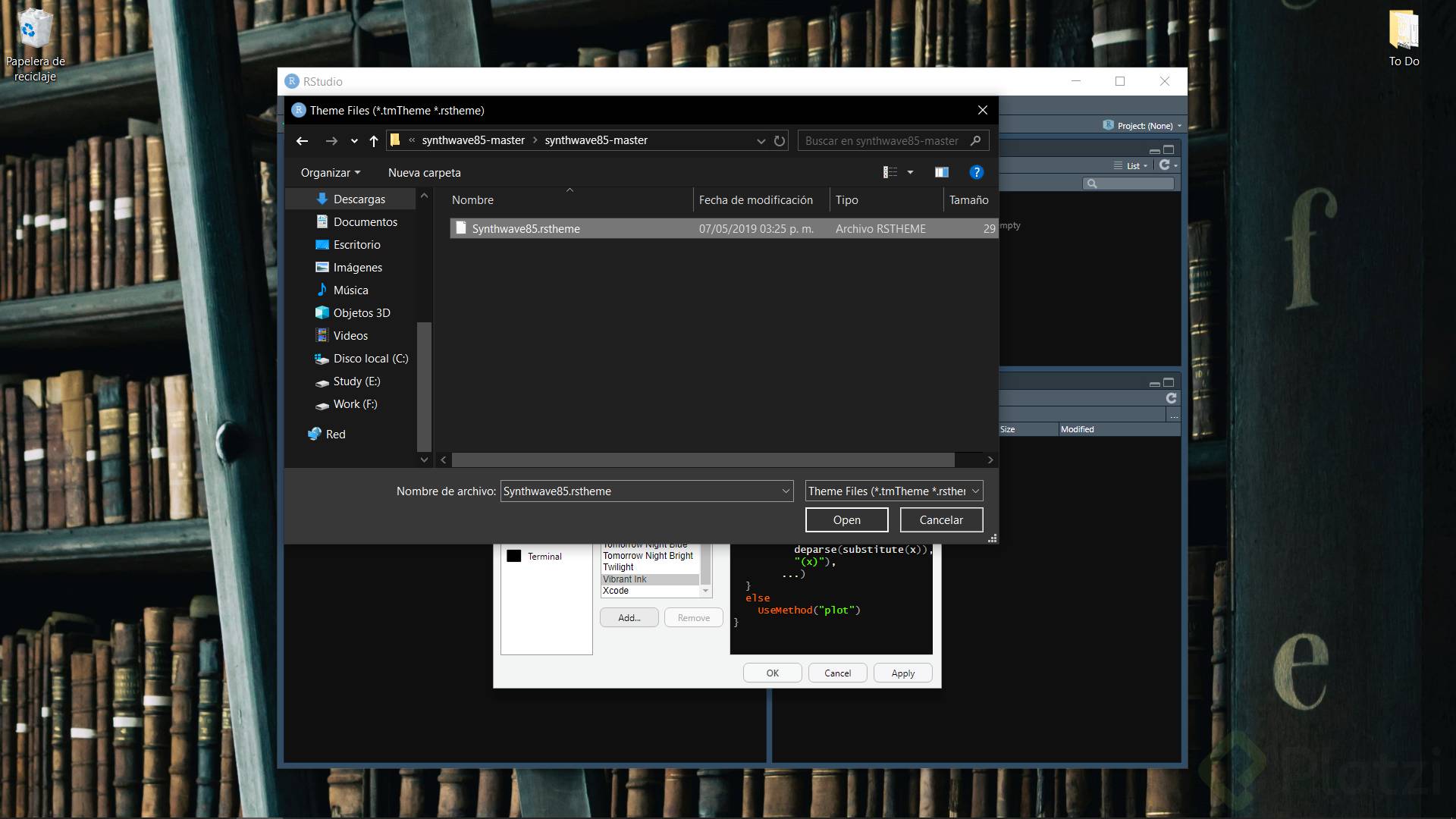 Temas en RStudio