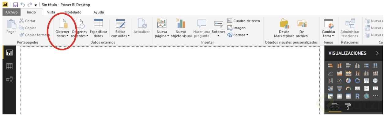2 formas de subir datos a Power BI
