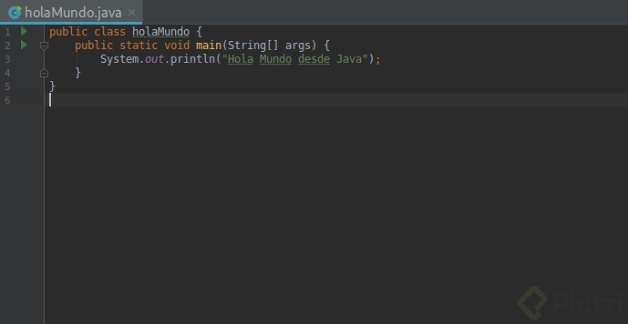 Java en IntelliJ IDEA