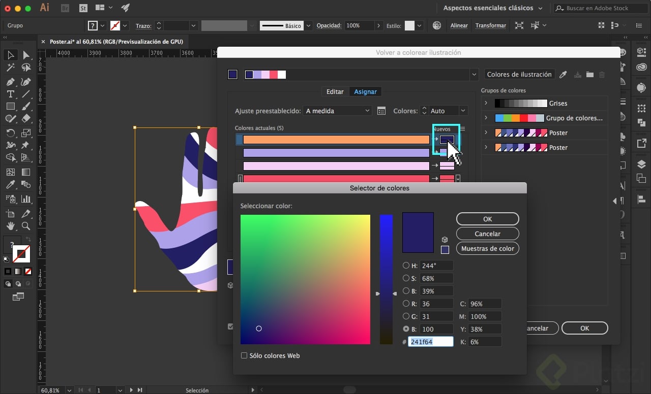 Cómo Editar Colores En Illustrator Platzi 6673