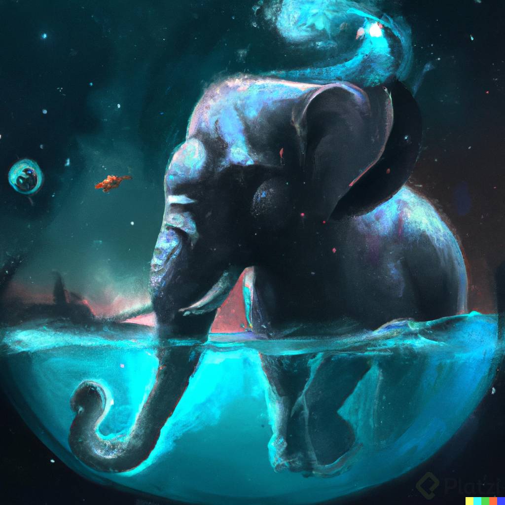 DALL·E 2023-02-10 21.16.16 - an astronomical elephant swimming with the stars, digital art.png