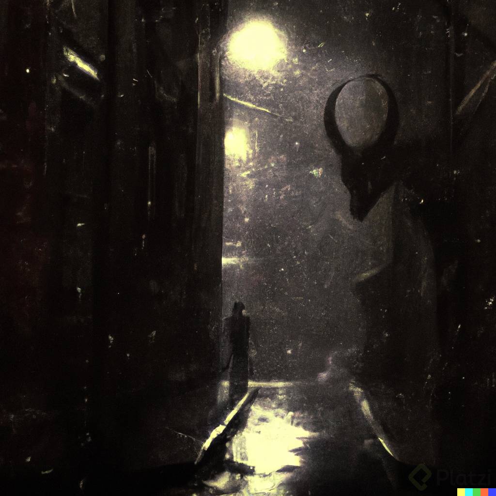 DALL·E 2023-02-11 21.36.20 - urban dead end at night in a raining thunderous .png