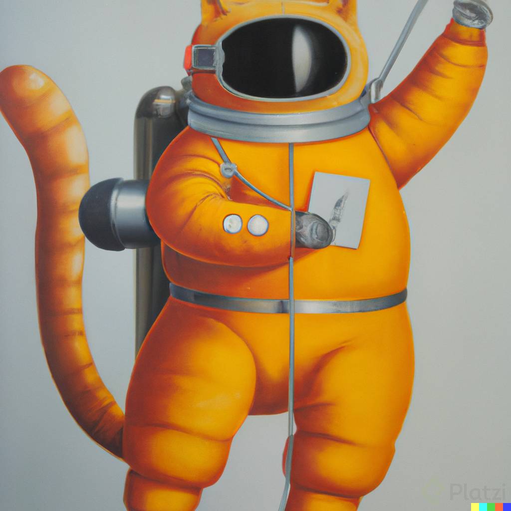 DALLÂ·E 2023-03-06 21.09.01 - painting a big and cute yellow cat in an astronaut suit, by  Fernando Botero.png