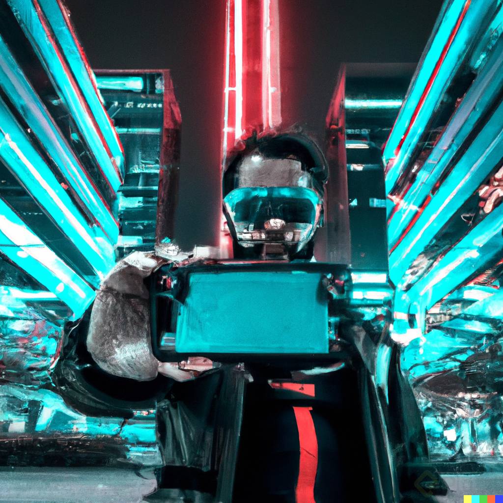 DALL·E 2023-03-26 20.54.45 - a selfie taken by a T-800 in a cyberpunk city.png