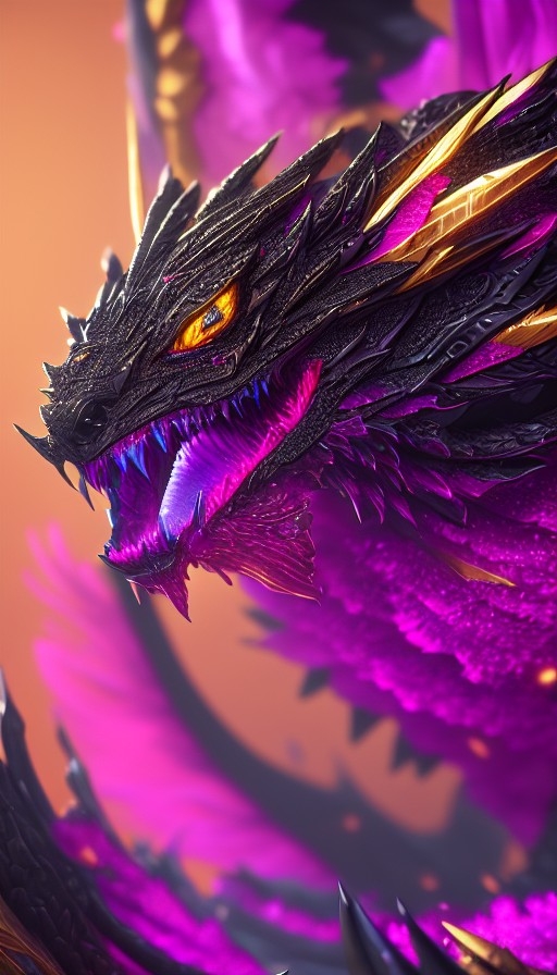 DreamShaper_32_3d_render_hyper_detailed_black_dragon_with_golden_details_Fa_0.jpg