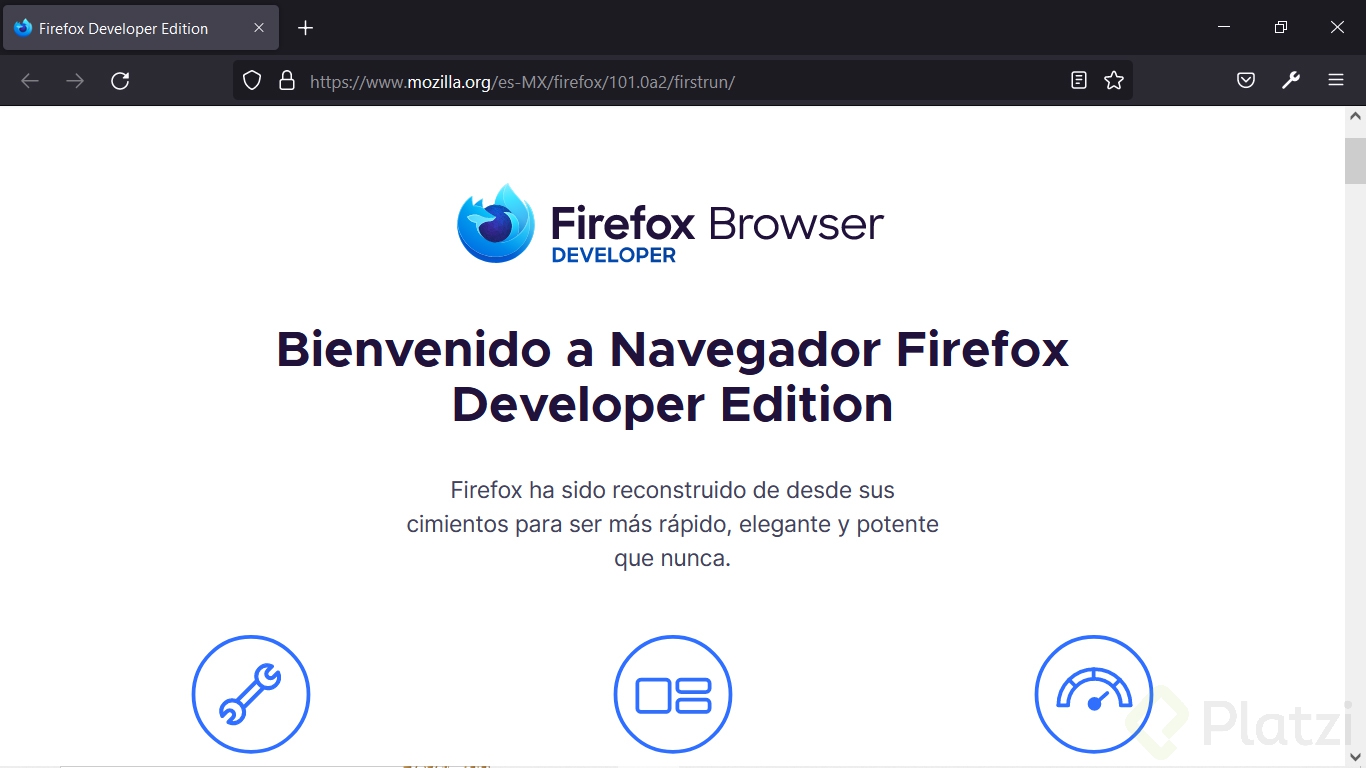 Firefox Browser Developer, platzi.jpg