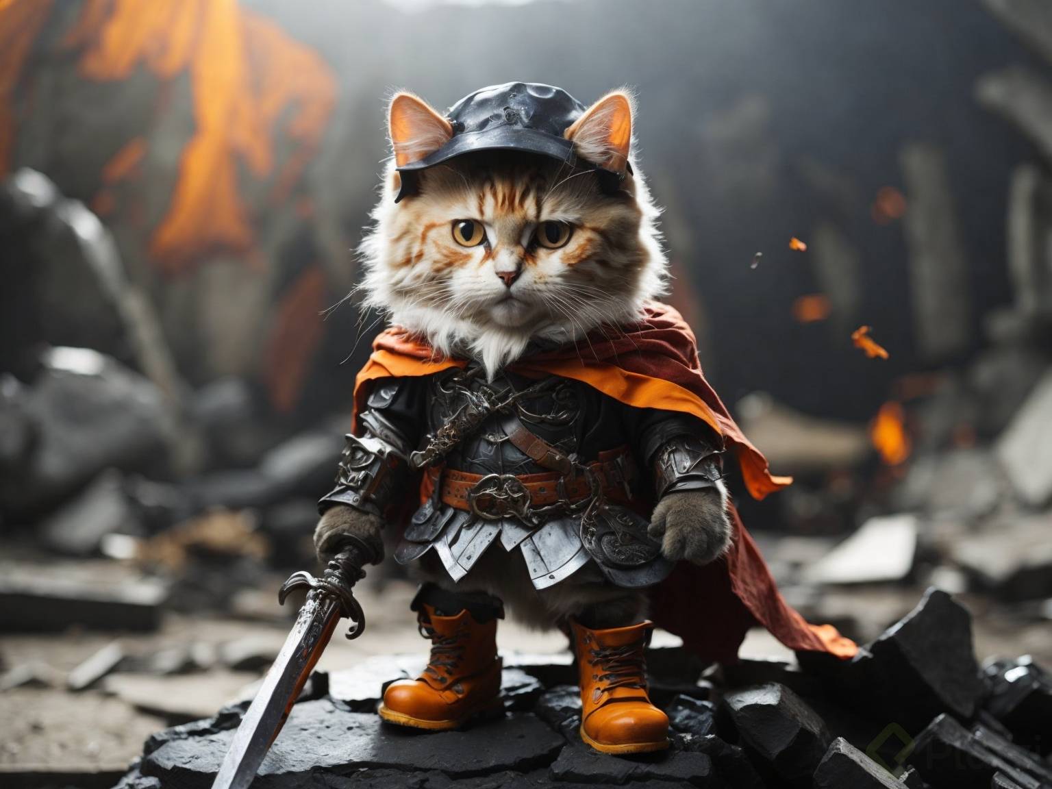 Leonardo_Diffusion_A_cat_with_orange_boots_wearing_a_hat_a_cap_3.jpg