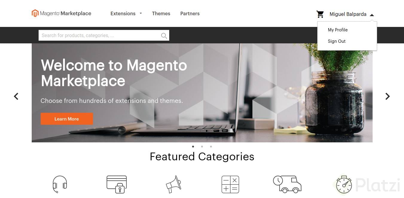 Magento Marketplace Home page.png