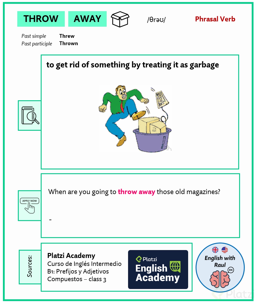 Verb For Throwing Away at Smith blog