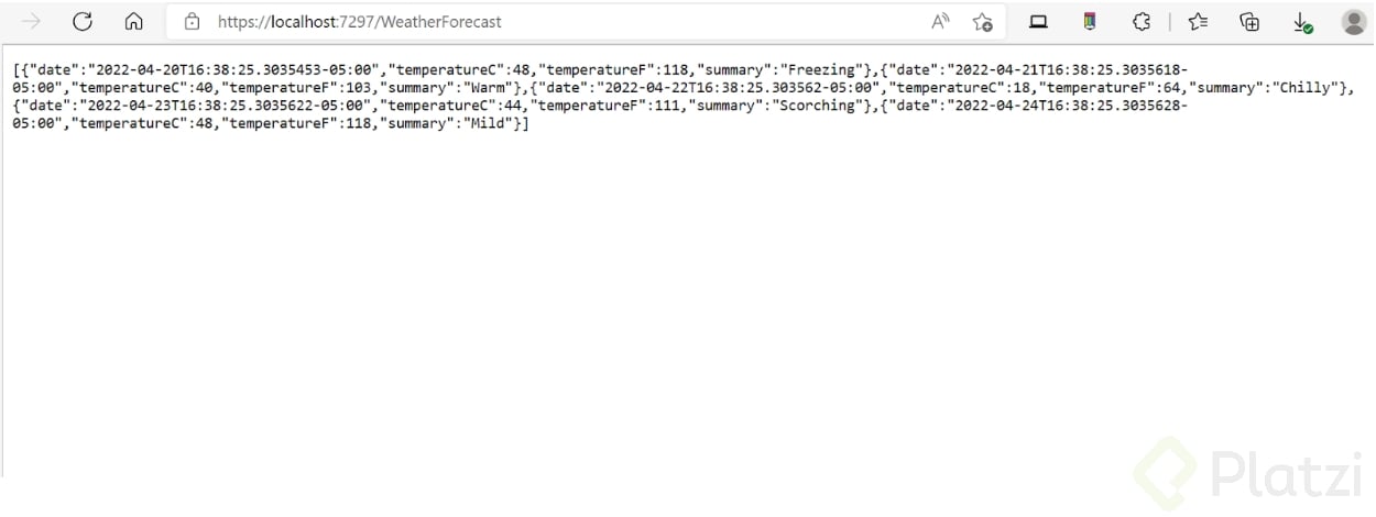 resultado-api-weatherforecast