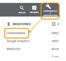 Conversiones en Google Ads