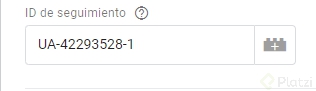 ID de seguimiento