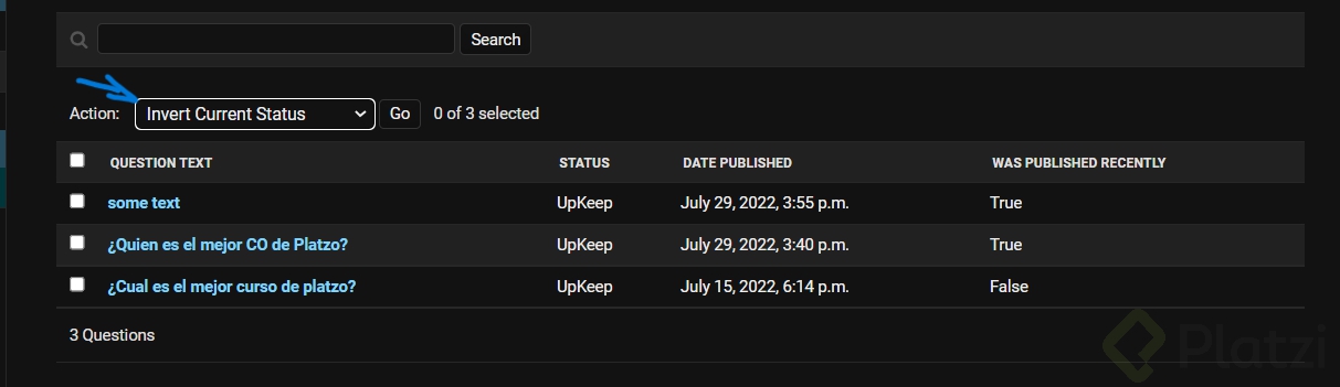Select Question to change _ Django site admin y 5 páginas más - Personal_ Microsoft​ Edge 29_7_2022 23_12_47.png