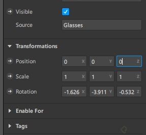 Spark Ar undo changes.PNG