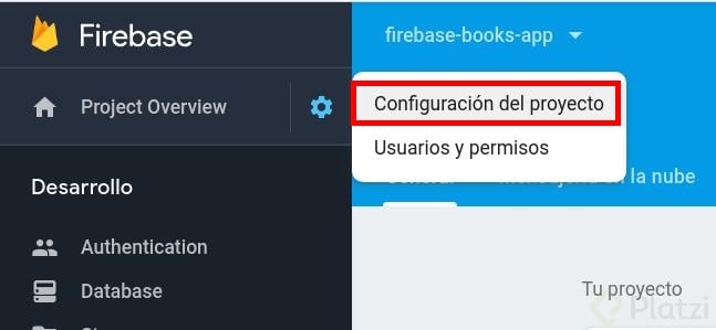 Firebase config