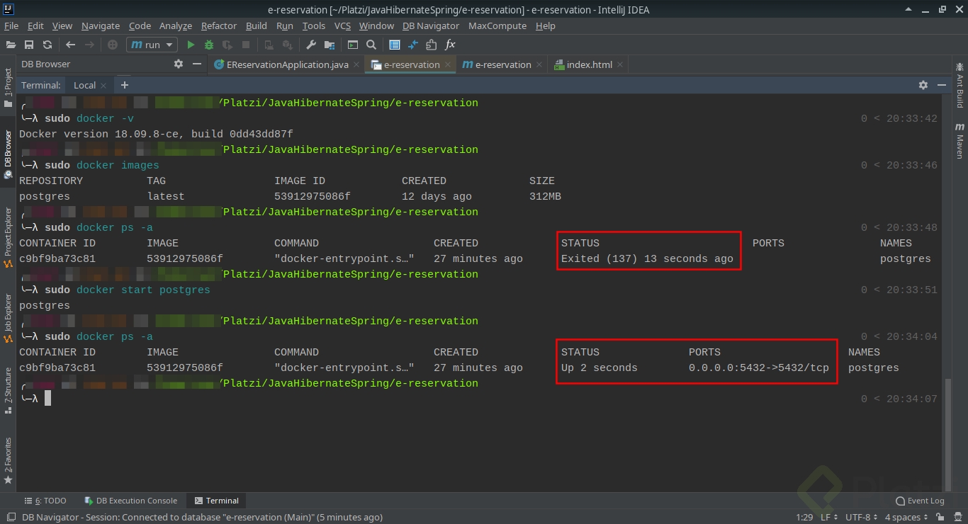 e-reservation [~-Platzi-JavaHibernateSpring-e-reservation] - e-reservation - IntelliJ IDEA_004.png