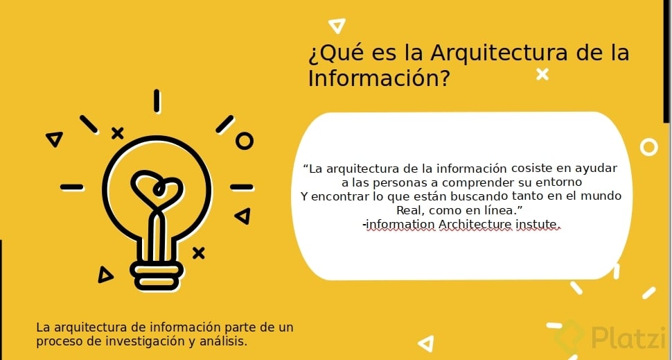 ¿Qué Es La Arquitectura De La Información? - Platzi