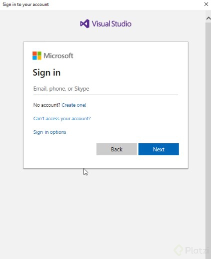 InstalaciÃ³n de Visual Studio Community