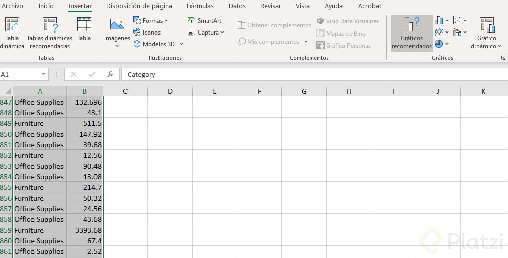 anÃ¡lisis de datos con Excel