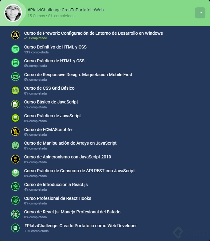 platzi challenge.PNG