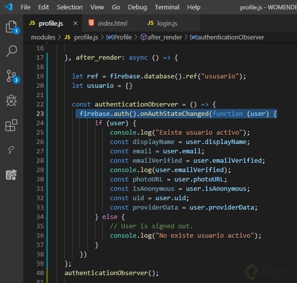 problemas con clase de conectarse con la bd de firebase.png