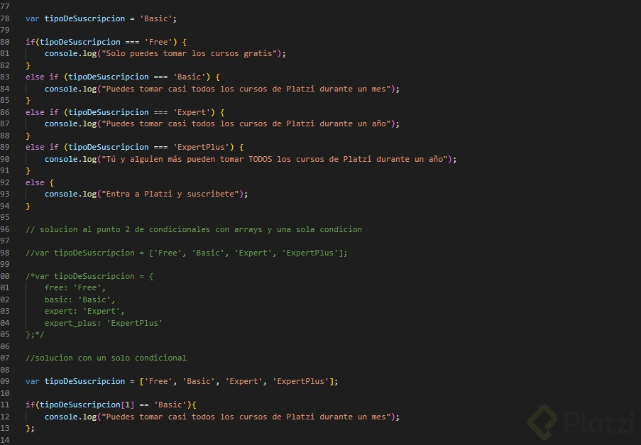 Test de JavaScript - Platzi