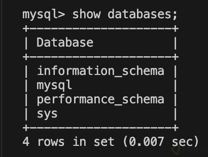Respuesta de la terminal con el set de datos que tiene por defecto con cuatro filas en una sola columna