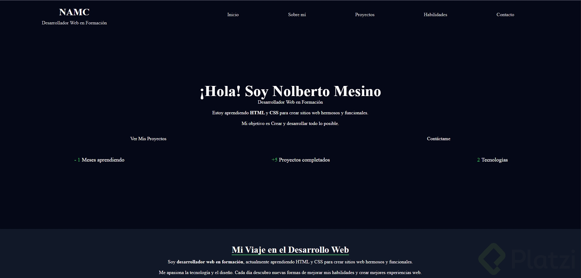 Portafolio basico