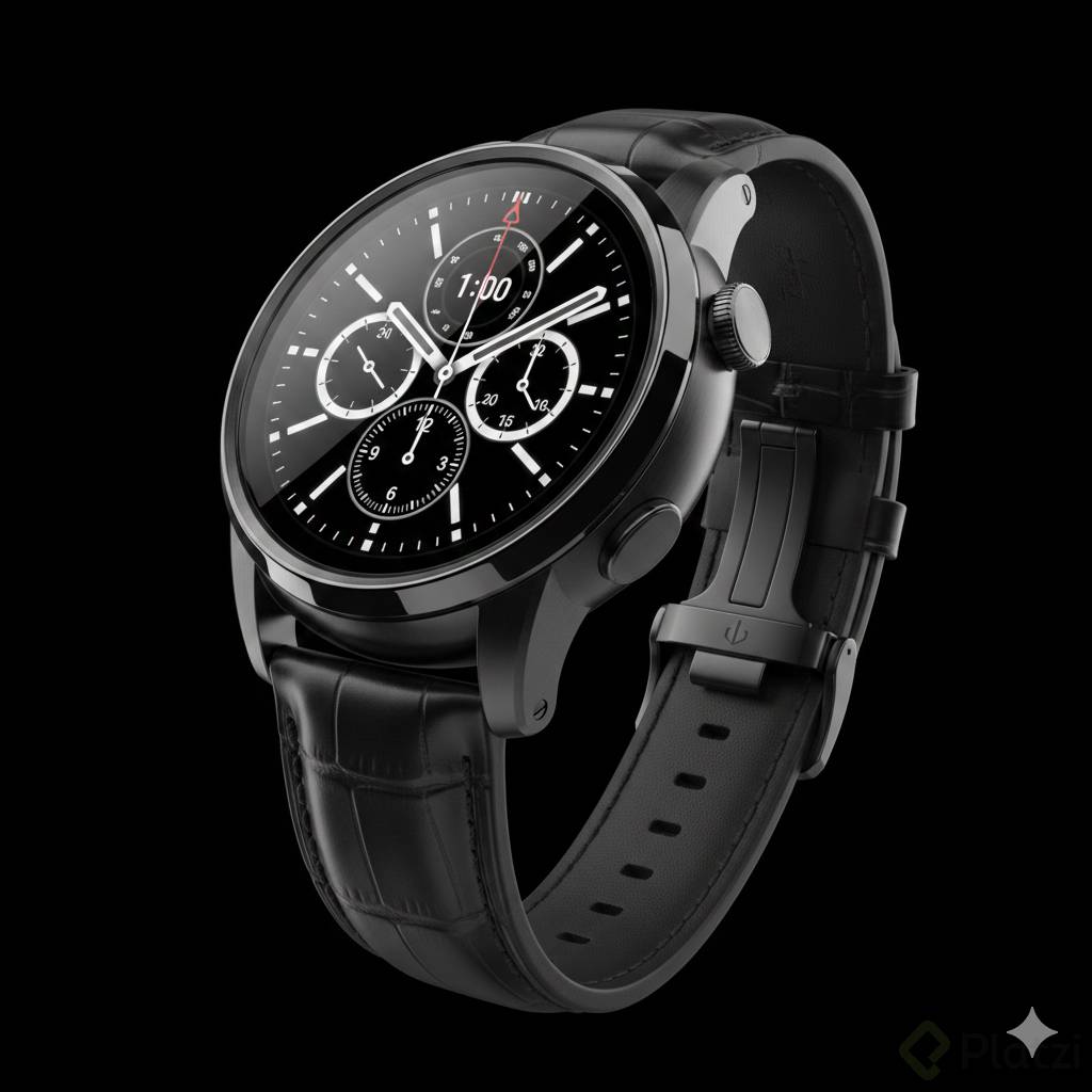 Reloj creado con Nano Banana