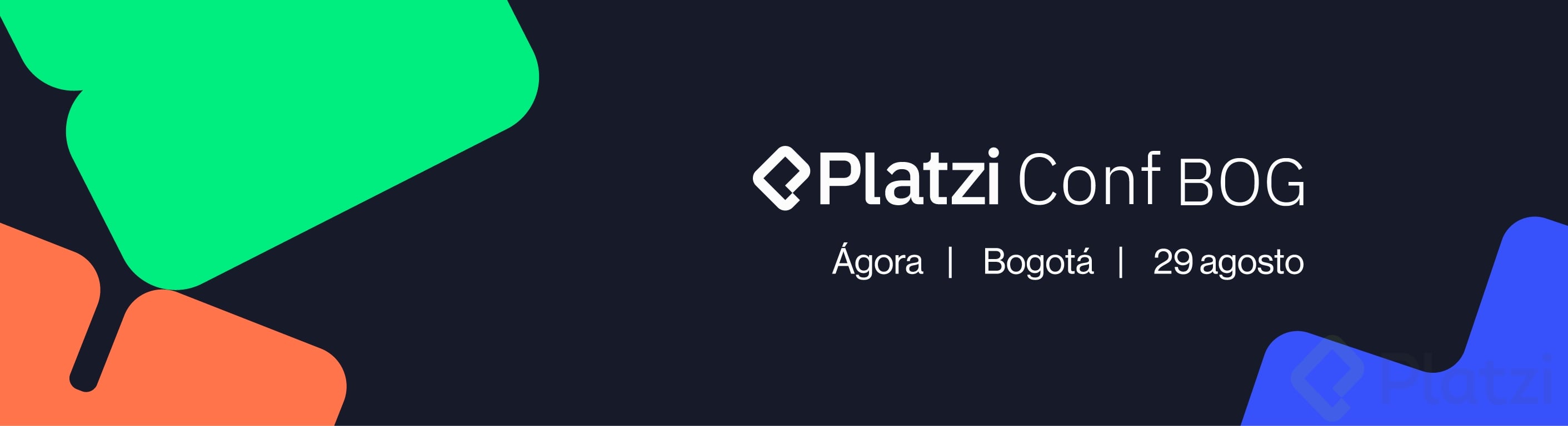 ¡Platzi Conf vuelve a Bogotá  y no te puedes quedar fuera! 🚀