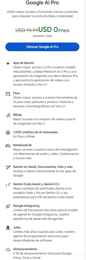 Versión de prueba Veo 3.1