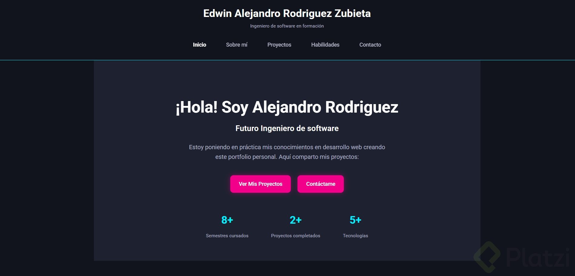 Un poco de desarrollo web