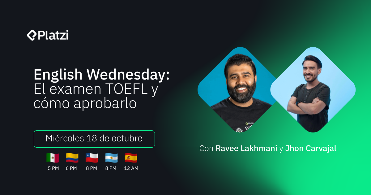 English Wednesday: El examen TOEFL y cómo aprobarlo