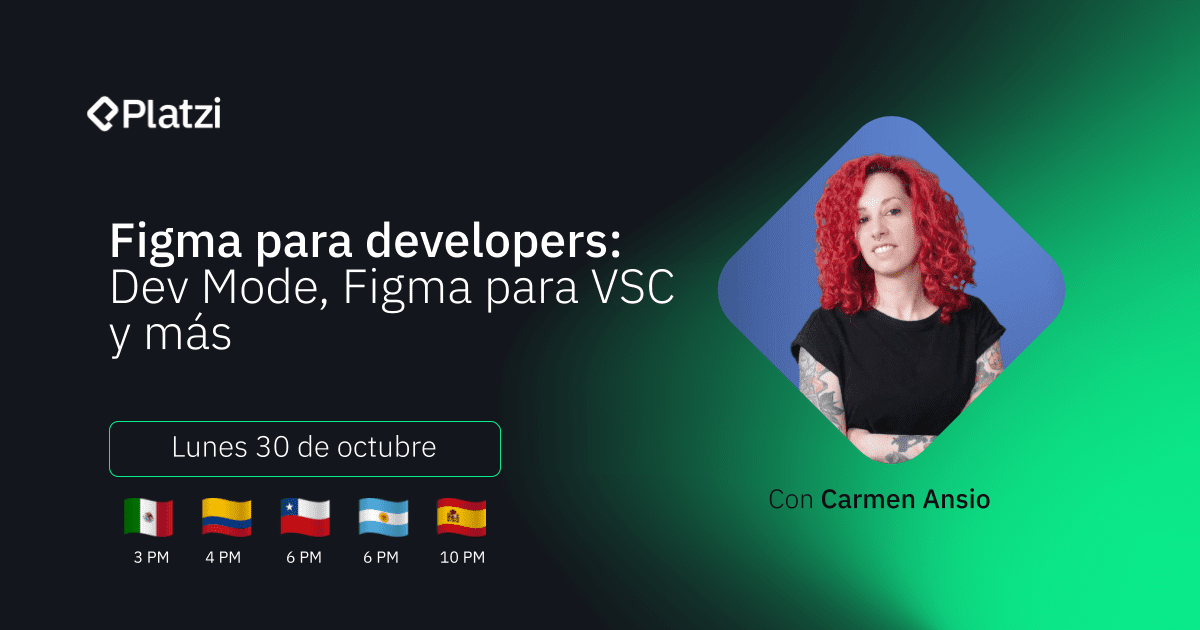 Figma para Developers: aprende sobre el Dev Mode y Figma para VS - Platzi