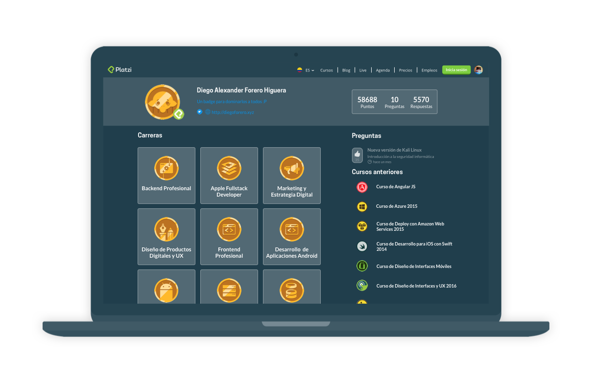 Platzi: Cursos online profesionales de tecnología